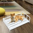 thumbnail image 6 of EHJRE Elevated Dog Bed Carbon Steel Outdoor Quick Set up Gifts Versatile Furniture White, 6 of 9