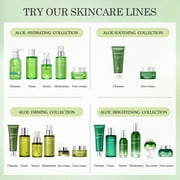 Aloderma Soothing Face Cream Made with 62% Organic Aloe Vera - Calming Facial Cream with Squalane & Vitamin E for Dry, Sensitive Skin - Reduces Redness, Helps Protect Damaged Skin, 50g/1.76oz