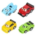 thumbnail image 1 of Mini coche de juguete de plástico fundido a presión para niños, modelo de coche de juguete simulado con dibujos animados, 1 of 10