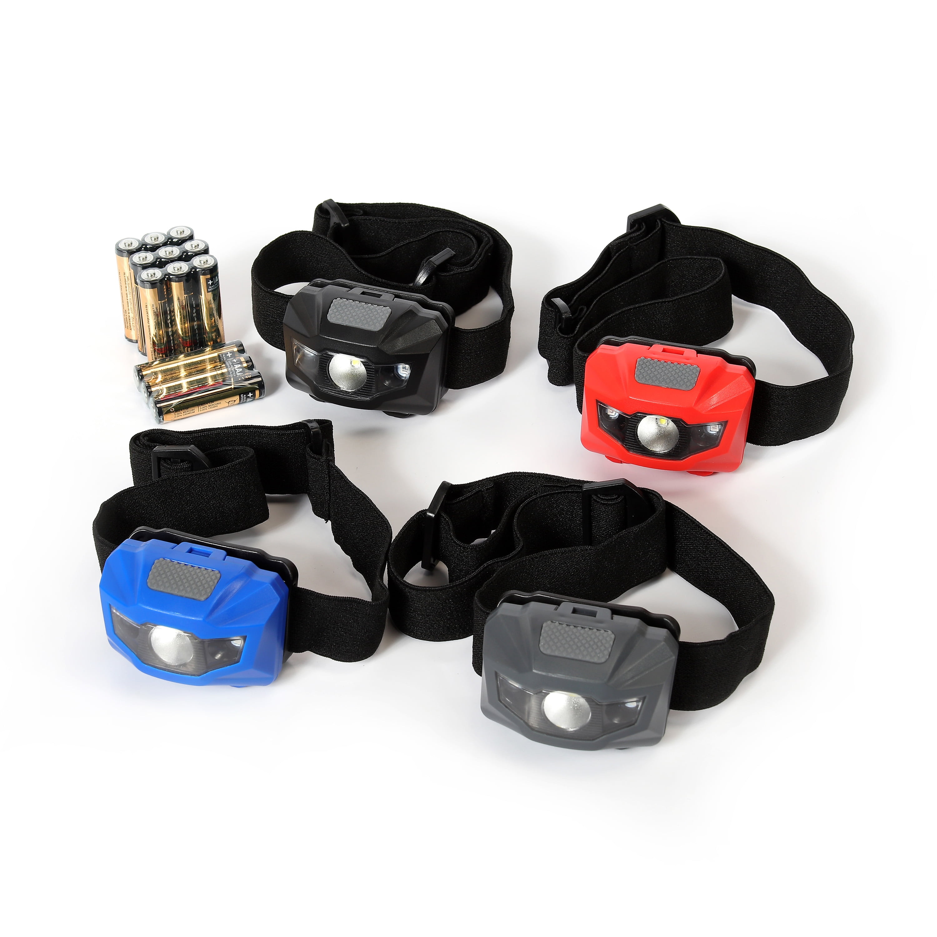 Ozark Trail 4 Pack 220 Lumen LED Headlamps