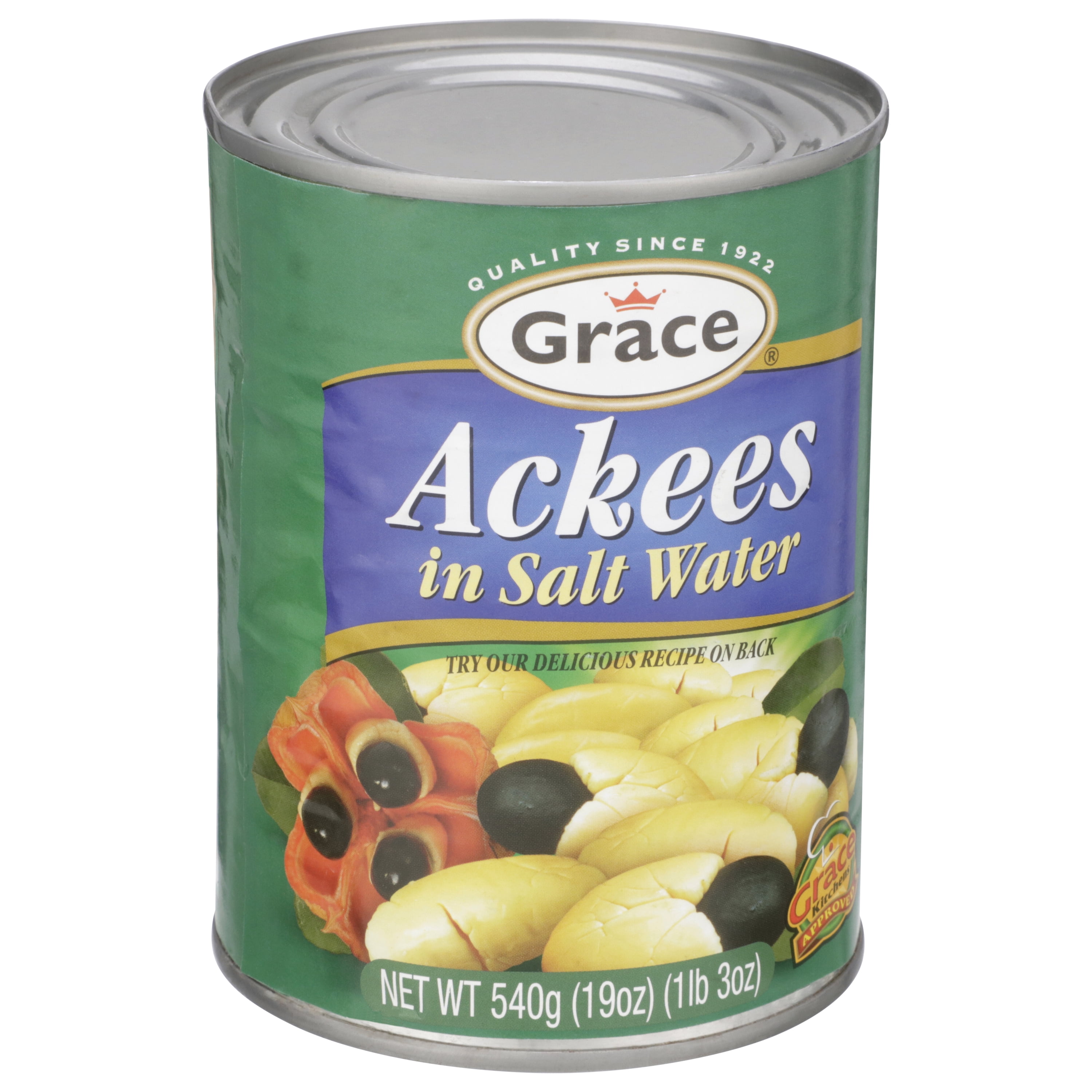 (2 pack) Grace Ackee 18.3 oz Can
