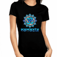 thumbnail image 2 of Yoga Tops for Women - Yoga Shirts for Women Premium Vintage Namaste Yoga Shirt Mantra Hot Yoga Shirt, 2 of 6