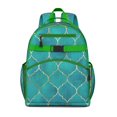 thumbnail image 1 of Retro Plaid Backpack for Students Students Checkered Pattern Bookbag Lightweight Chest Strap Classic Red and Black Buffalo Plaid Rustic Farmhouse Style, 1 of 6