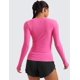 thumbnail image 2 of Camiseta CRZ YOGA Cloudweight de manga larga para mujer Magenta XS, 2 of 4