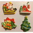 thumbnail image 2 of LOT de 12 Aimants de Noël pour Réfrigérateur // Aimants de Réfrigérateur de Noël, 2 of 4