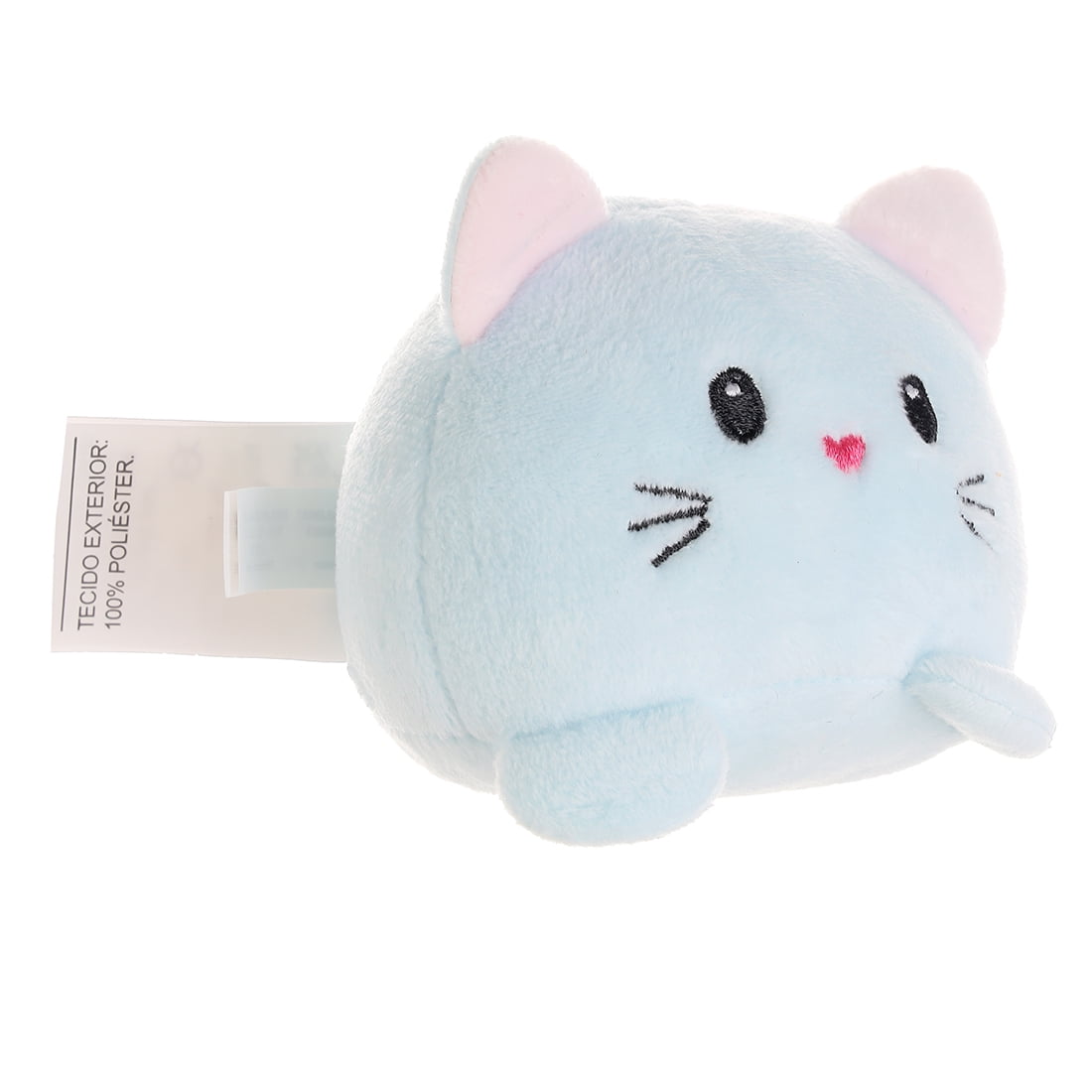 MINISO Cute Kitten Plush Toy with Sound, Smiling Cat Stuffed Animal Doll for Kids Children Girls