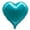 Sky Blue, variant on pdqouc 10 Inch Birthday Party Peach Heart Balloon Love Shaped Wedding Decoration Balloon Solid Color Durable Party Ballon Decor 1PCS
