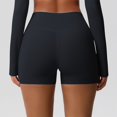 thumbnail image 5 of Ovticza Workout Biker Shorts Women - 3"/5"/8" High Waisted Tummy Control Spandex Booty Volleyball Shorts for Yoga Dance Black M, 5 of 8