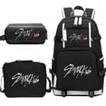 thumbnail image 1 of Juego de mochilas escolares Stray Kids, lonchera, bolsa para lápices, 1 of 1