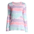 thumbnail image 6 of No Boundaries Juniors' Long Sleeve Tie Dye T-Shirt, 6 of 6