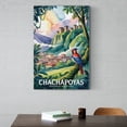 thumbnail image 6 of Chachapoyas Peru Vintage Travel Poster with Rainforest Layers And Ancient Stonework Print Poster, 6 of 8