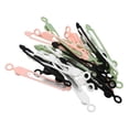 thumbnail image 1 of Cable Organizing Ties, Wire Management Ties 24pcs Colorful Soft Silicone Avoid Losing Well Bundling  For Travel Use, 1 of 8