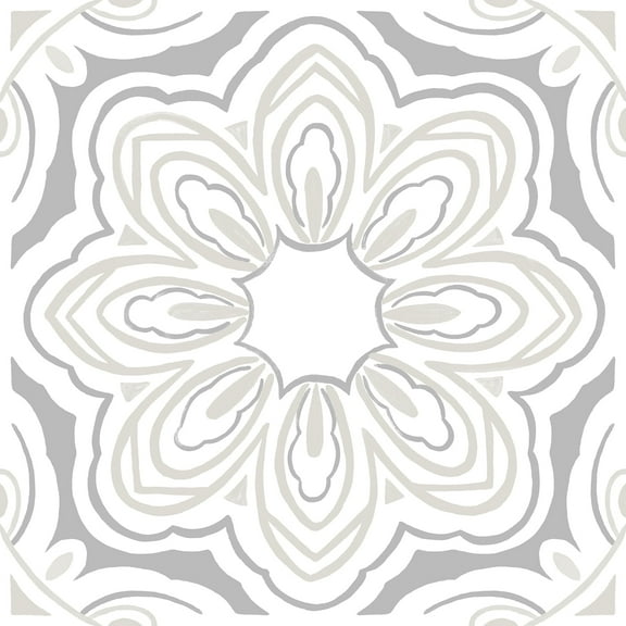 FloorPops! Marshall Grey 12-in x 12-in Peel & Stick Vinyl Floor Tiles 10 Tiles/10 sq.ft