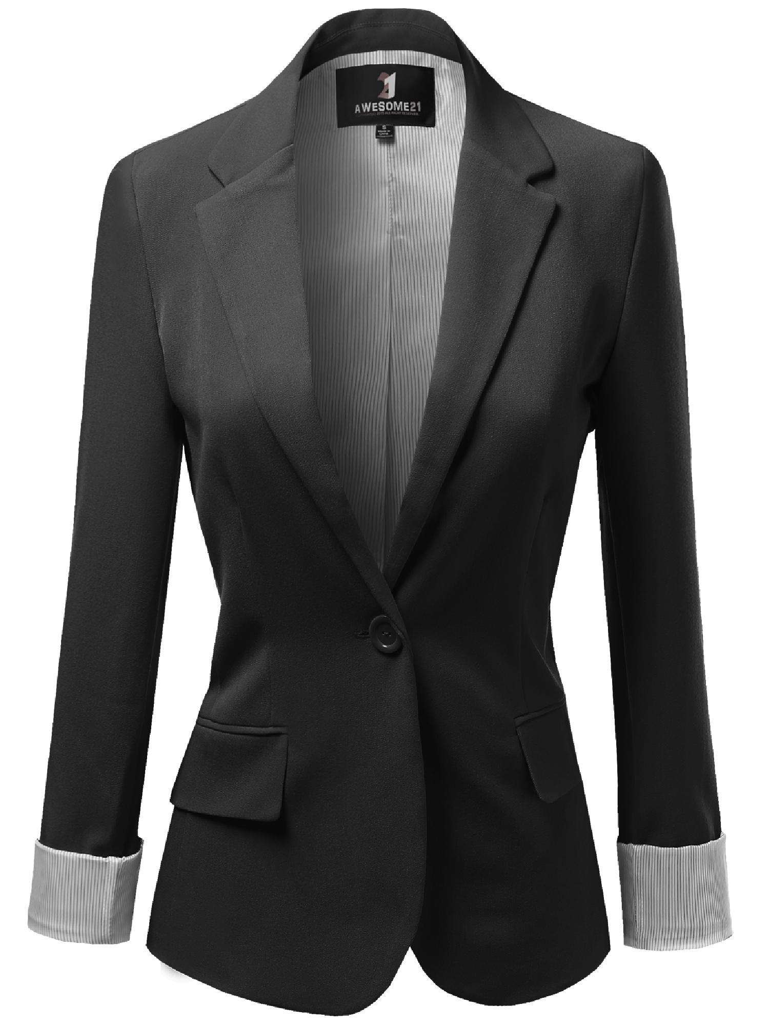 Stripe Blazer 