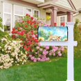 thumbnail image 5 of Kdxio Magnetic Mailbox Cover 21x18 in Mailbox Cover Outdoor Decoration Holiday Mailbox Covers for Home Garden Yard-21x18 in, 5 of 5