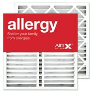 AIRx Filters Allergy 20x20x5 Air Filter MERV 11 AC Furnace Pleated Air Filter Replacement for Honeywell FC35A1019 203721 CF200A1024 Box of 2, Made in the USA