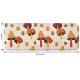 thumbnail image 7 of Red Mushroom Flower Light Pattern Kitchen Rug Mat,Kitchen Runner Rugs Non Skid Washable,Decorative Kitchen Floor Mats for Kitchen,Sink,Laundry,17"x47.2", 7 of 7