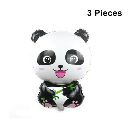 3 Pieces Panda Balloon, 30inch x 19inch