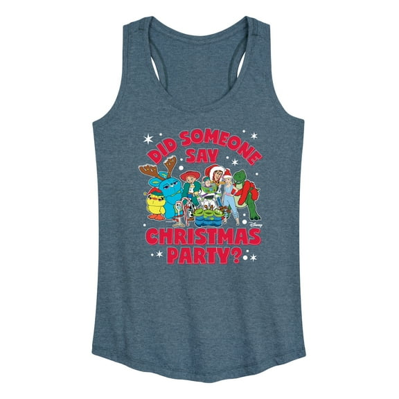 Toy Story - Christmas Party - Women's Racerback Tank Top