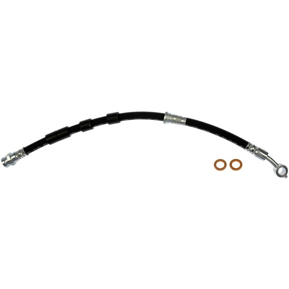 Dorman H621823 Front Driver Side Brake Hydraulic Hose for Specific Mazda Models Fits select: 2011-2014 MAZDA MAZDA2