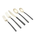 thumbnail image 3 of Cambridge Silversmiths Beacon Black Champagne Satin 20-Piece Flatware Set, Service for 4, 3 of 3