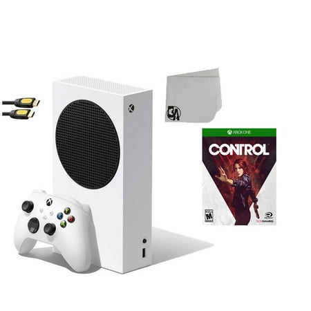 Xbox Series S Video Game Console White with Control BOLT AXTION Bundle Like New