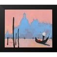 thumbnail image 2 of Dixon, Samuel 24x20 Black Modern Framed Museum Art Print Titled - Venice Study III, 2 of 5