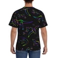 thumbnail image 2 of Rocae Dinosaur for Men's Moisture-Wicking Crew Tee - T-Shirt for Sports, Outdoor Activities, and Casual WearX-Large, 2 of 9