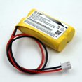 thumbnail image 3 of elxjar (paquete de 5) 2.4V 600mAh Reemplazo de batería Señal de salida Luz de emergencia Exitronix 10010036 Lithonia 10010034 Interstate NIC1394 BEL-179, 3 of 5