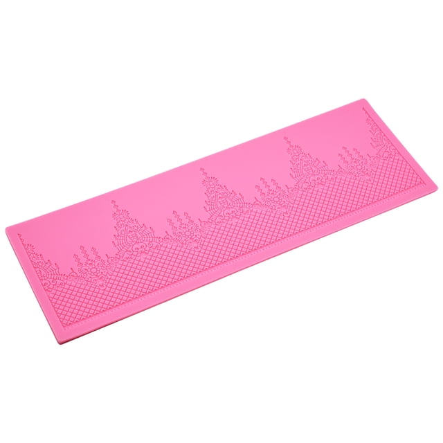 WHEANG Cake Fondant Flower Lace Sugar Wedding Floral Silicone Texture Mat Embossing Kitchen,Dining Bar