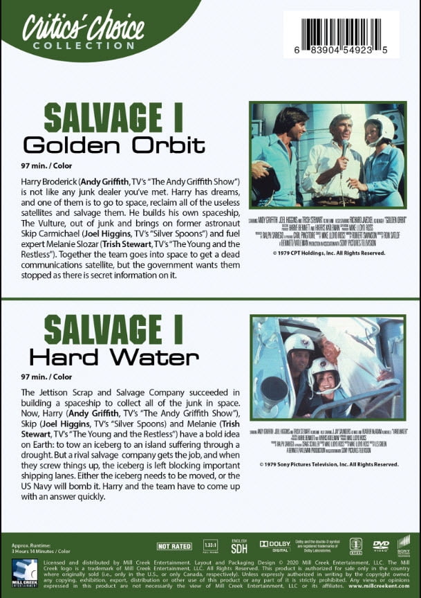 Salvage 1 Hard Water / Salvage 1 Golden Orbit - Walmart.com