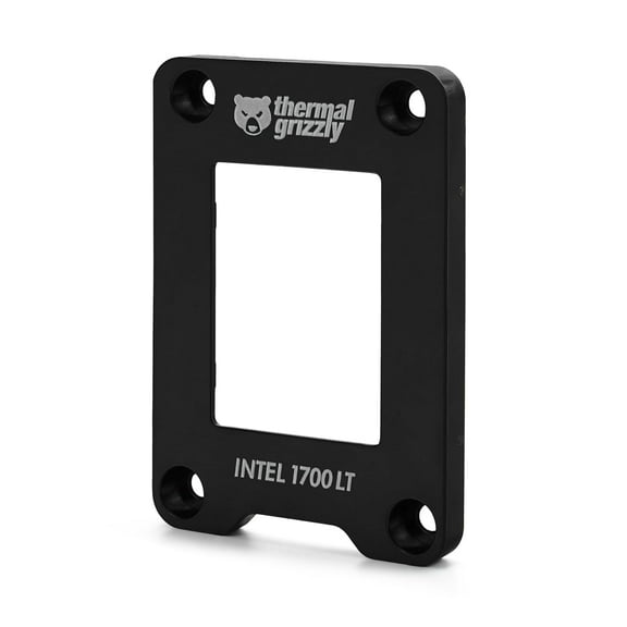 Thermal Grizzly TG-CF-i1700-LT CPU Contact Frame Intel for Optimized CPU Contact Pressure to Improve Cooling Performance