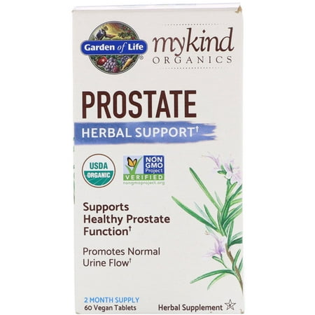 Garden of Life  MyKind Organics  Prostate  Herbal Support  60 Vegan