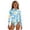 A, variant on Jamicy Bathing Suit for Girls One Piece Long Sleeve Rashguard Swimwear with Back Zipper Beach Vacation One Piece Swimsuit for Kids