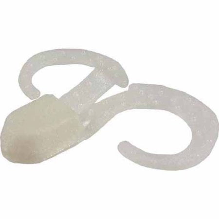 Zoom Swimmin Chunk 3 White Pearl 10pk Fishing Lures