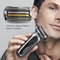 thumbnail image 3 of 2023 Version Series 9 92S 94M Foil & Cutter Head Cassette Cartridge for Br-aun Razor Shaver 2023 Version Series 9 9030S 9040S 9050CC 9090CC 9095CC 9290CC 9295CC Silver, 3 of 5