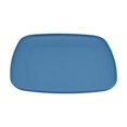 thumbnail image 2 of Mainstays Blue Plastic Square Plate, 2 of 2