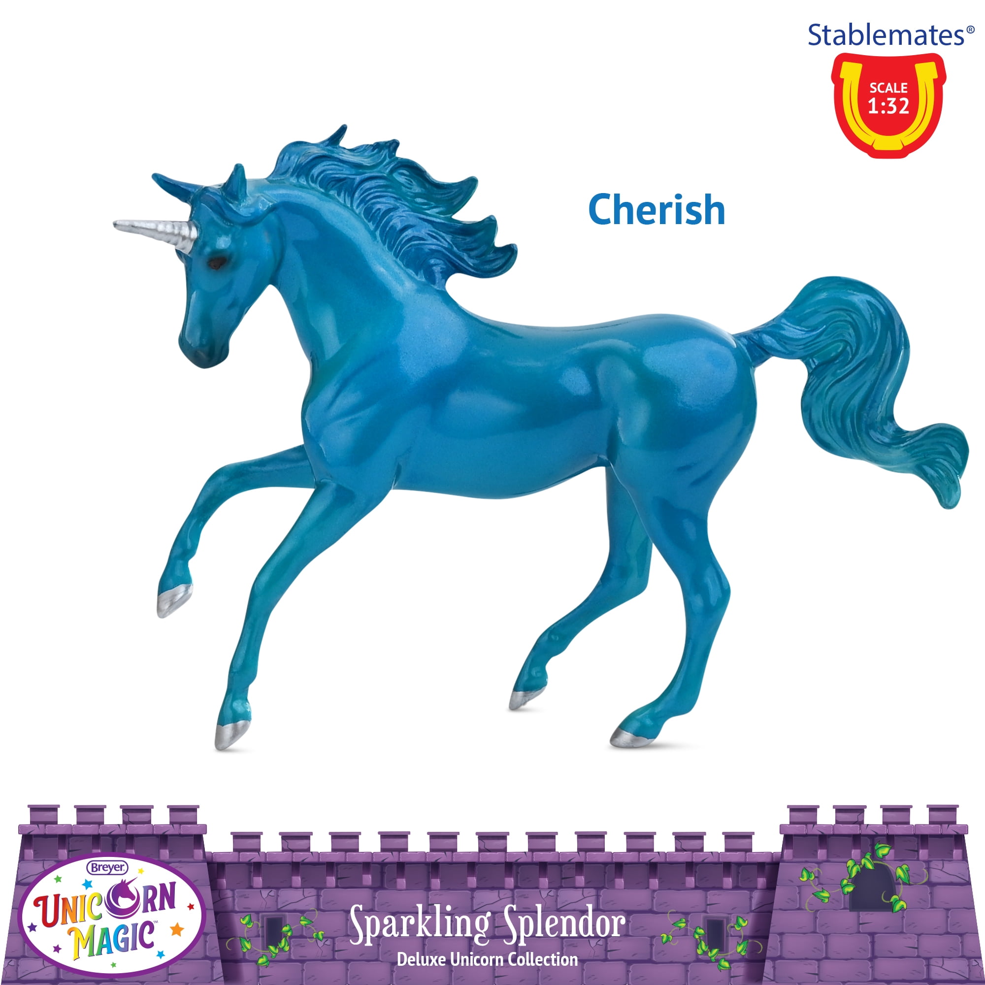 Breyer Horses Stablemates Series - Sparkling Spendor Deluxe Unicorn Set