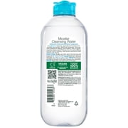 (2 pack) Garnier SkinActive Micellar Cleansing Water All in 1 Waterproof Makeup Remover, Face Cleanser, 13.5 fl oz