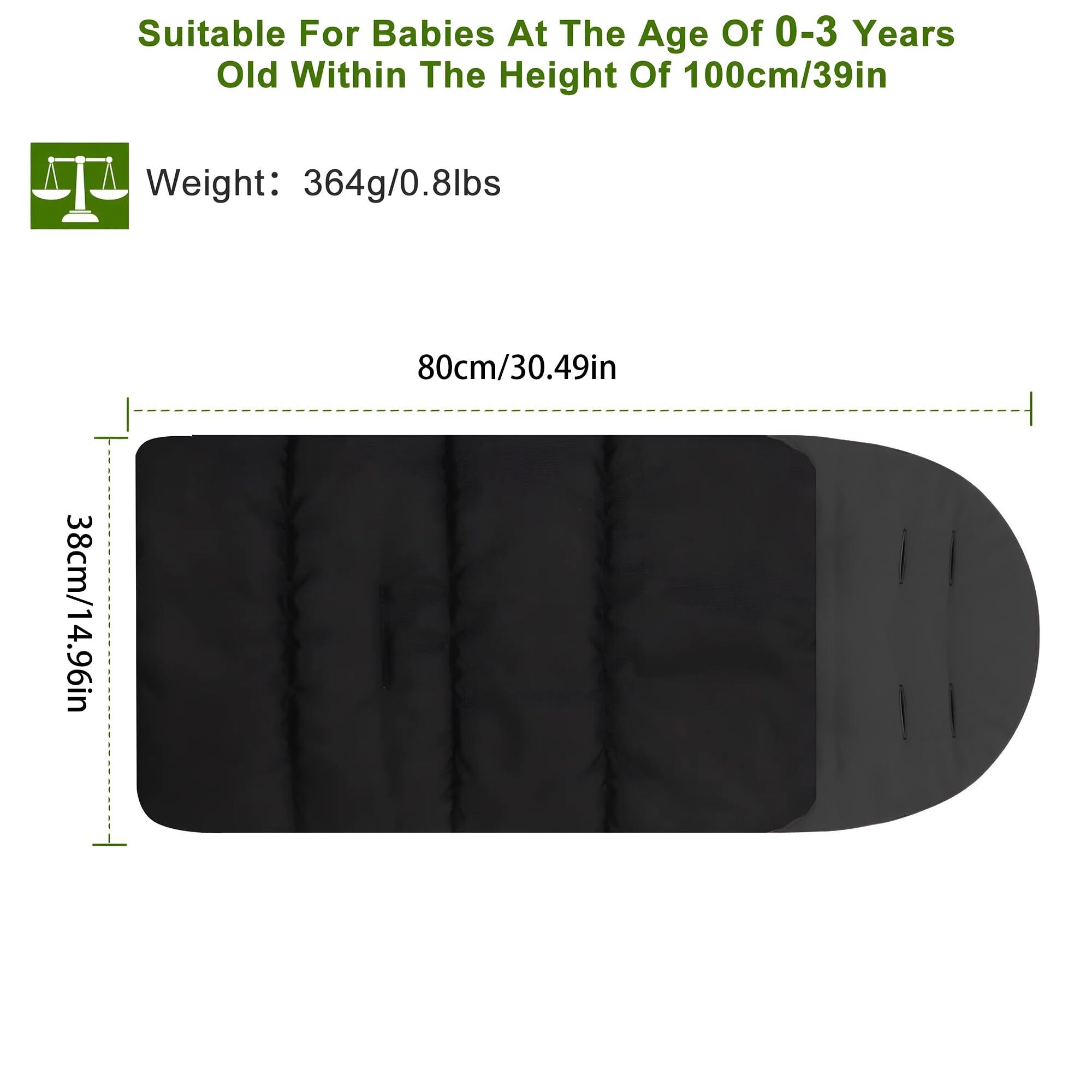 Bunting Bags, Stroller Sleeping Bag for Baby, Stay Warm and Cozy with Our Bunting Bags, Stroller Accessories (B)