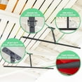 thumbnail image 2 of GoSports Kayak Rack for Garage Ceiling Mount - Adjustable Storage Hangers for 2 Kayaks, SUPs, or Surfboards, 2 of 6