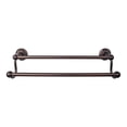 thumbnail image 5 of Top Knobs Ed7b Edwardian Bath 18" Double Towel Bar Hex Backplate, 5 of 5