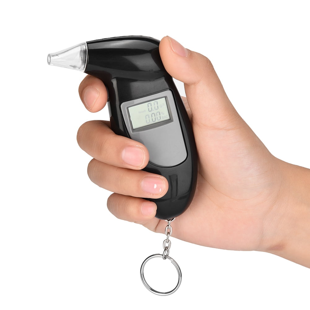 LYUMO LCD Screen Professional Alcohol Breath Tester Analyzer Lie Detector Breathalyser No Backlight,Devicelcd Screen Alcohol Analyzer,Breathalyser