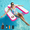 Pink, variant on Inflatable Pool Float Chair, Floating Lounger with Cup Holder & Ergonomic Headrest,3 D-Ring Handles, Spacious Deep Seat Fits All Body Types,Adults Inflatable Pool Float for Pool,Beach,Blue