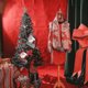 thumbnail image 4 of Botas de Papá Noel con lentejuelas y medias navideñas: paquete de 2 adornos colgantes para árboles, 4 of 4