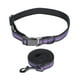 thumbnail image 1 of Conjunto de collar para mascotas Correa reflectante ajustable para perros Suministros cómodos de seguridad para mascotas Púrpura L, 1 of 5