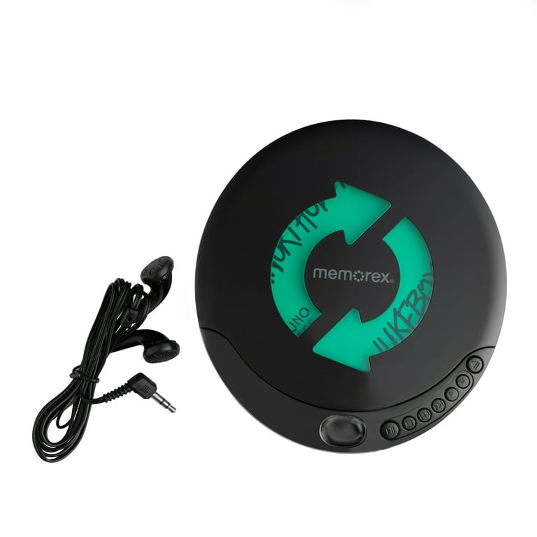 Memorex MX-DM80 Portable CD Player, 60-Second Anti-Shock, LCD