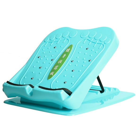 Generic Magnetic Foot Stretching Board in Blue - Posture Corrector & Circulation Enhancer for Desk Workers, ABS & Steel Construction, 31.5 x 27 x 8 cm