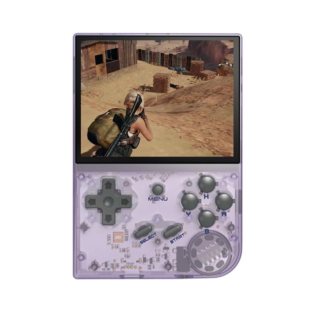 Kuymtek Consola Juegos Portátil Consola Juegos Retro Portátil para Adultos (Púrpura 64G)
