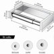 thumbnail image 3 of Toilet Paper Holder Bathroom Tissue Paper Roll Holder Spring Loaded Stainless Steel Polished Finish, A23075, 3 of 3